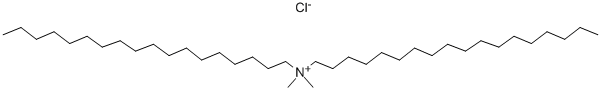 Dioctadecyl dimethyl ammonium chloride Structure