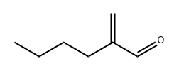 2-ブチルプロペナール 化学構造式
