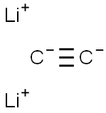 1,2-ジリチオアセチレン 化学構造式