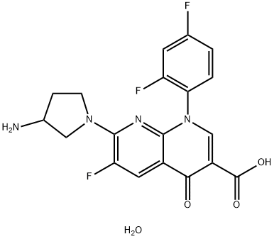 甲苯磺酸妥舒沙星, 107097-79-0, 结构式