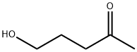 5-ヒドロキシ-2-ペンタノン (モノマー, ダイマー混合物) 化学構造式