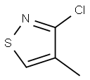 3-氯-4-甲基异噻唑, 1072-56-6, 结构式