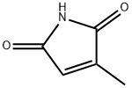 3-methylpyrrole-2,5-dione, 1072-87-3, 结构式
