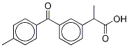 ALPHA-甲基-3-(4-甲基苯甲酰基)苯乙酸, 107257-20-5, 结构式