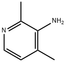 2,4-二甲基-3-氨基吡啶, 1073-21-8, 结构式