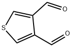 噻吩-3,4-二甲醛, 1073-31-0, 结构式
