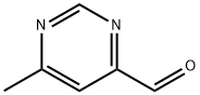 6-甲基嘧啶-4-甲醛, 1073-53-6, 结构式