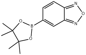 苯并[C][1,2,5]二唑-5-硼酸频哪醇酯, 1073355-14-2, 结构式