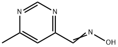 4-Pyrimidinecarboxaldehyde, 6-methyl-, oxime (7CI,8CI,9CI) 结构式