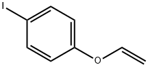 1-碘-4-乙烯氧基苯 结构式