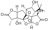 银杏内酯 J, 107438-79-9, 结构式