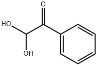 苯甲酰甲醛水合物, 1075-06-5, 结构式