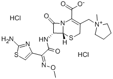 盐酸头孢吡肟, 107648-80-6, 结构式