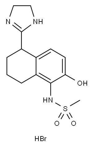 A 61603氢溴酸, 107756-30-9, 结构式
