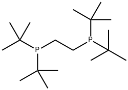1,2-双(二叔丁基膦)乙烷, 107783-62-0, 结构式