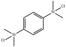 1,4-双(二甲基氯甲硅烷基)苯, 1078-97-3, 结构式