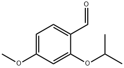 Benzaldehyde, 4-Methoxy-2-(1-Methylethoxy)- Struktur
