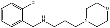 (2-CHLORO-BENZYL)-(3-MORPHOLIN-4-YL-PROPYL)-AMINE Structure