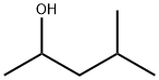 4-メチル-2-ペンタノール 化学構造式