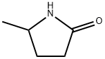 5-メチル-2-ピロリドン 化学構造式