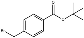 4-溴甲基苯甲酸叔丁酯 结构式