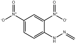 FORMALDEHYDE 2,4-DINITROPHENYLHYDRAZONE Structure