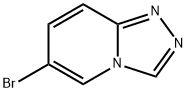 6-溴-[1,2,4]三唑并[4,3-A]砒啶 结构式