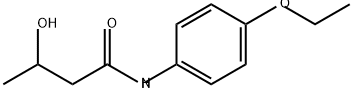 3-ヒドロキシ-p-ブチロフェネチジン 化学構造式