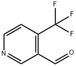 4-三氟甲基-3-甲酰基吡啶 结构式