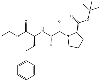 Enalapril tert-Butyl Ester Structure