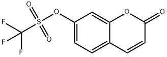 2-氧代-2H-色烯-7-基三氟甲磺酸酯, 108530-10-5, 结构式