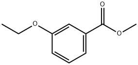 3-乙氧基苯甲酸甲酯 结构式