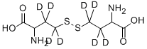 DL-HOMOCYSTINE (3,3,3',3',4,4,4',4'-D8) Struktur