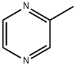 2-甲基吡嗪, 109-08-0, 结构式
