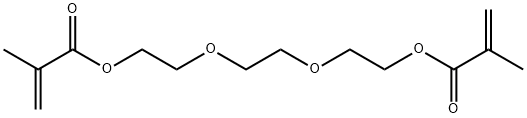 三乙二醇二甲基丙烯酸酯, 109-16-0, 结构式
