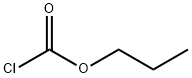 Propyl chloroformate Struktur