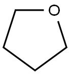 四氢呋喃, 109-99-9, 结构式