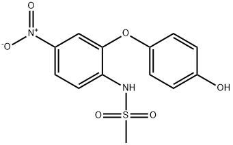 4-羟基尼美舒利, 109032-22-6, 结构式