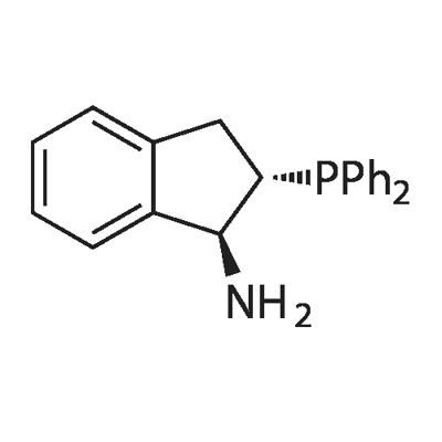 (1S,2S)-2-(Diphenylphosphino)-2,3-dihydro-1H-inden-1-amine, min. 97% (10wt% in THF) Struktur