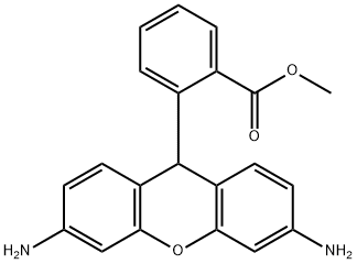 ジヒドロローダミン 123 化学構造式