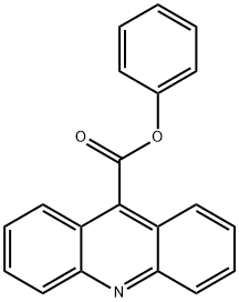 苯基吖啶-9-羧酸酯 结构式