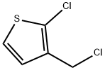 2-Chloro-3-chloromethylthiophene Struktur