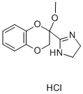 2-(2,3-DIHYDRO-2-METHOXY-1,4-BENZODIOXIN-2-YL)-4,5-DIHYDRO-1H-IMIDAZOLE HYDROCHLORIDE Struktur