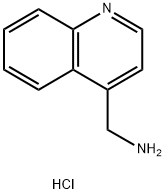 4-Quinolinemethanamine, hydrochloride (1:1) Structure
