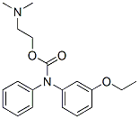 2-dimethylaminoethyl N-(3-ethoxyphenyl)-N-phenyl-carbamate Structure