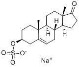 去氢表雄酮硫酸钠, 1099-87-2, 结构式