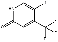 5-Bromo-4-trifluoromethyl-pyridin-2-ol Struktur