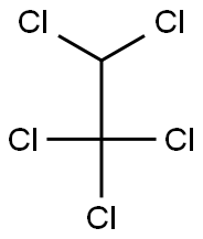 1,1,1,2,2-pentachloroethane Struktur