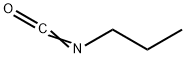 イソシアン酸 プロピル 化学構造式