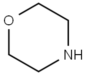 吗啉, 110-91-8, 结构式